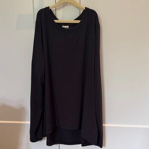 Black Athleta Long Sleeve Top